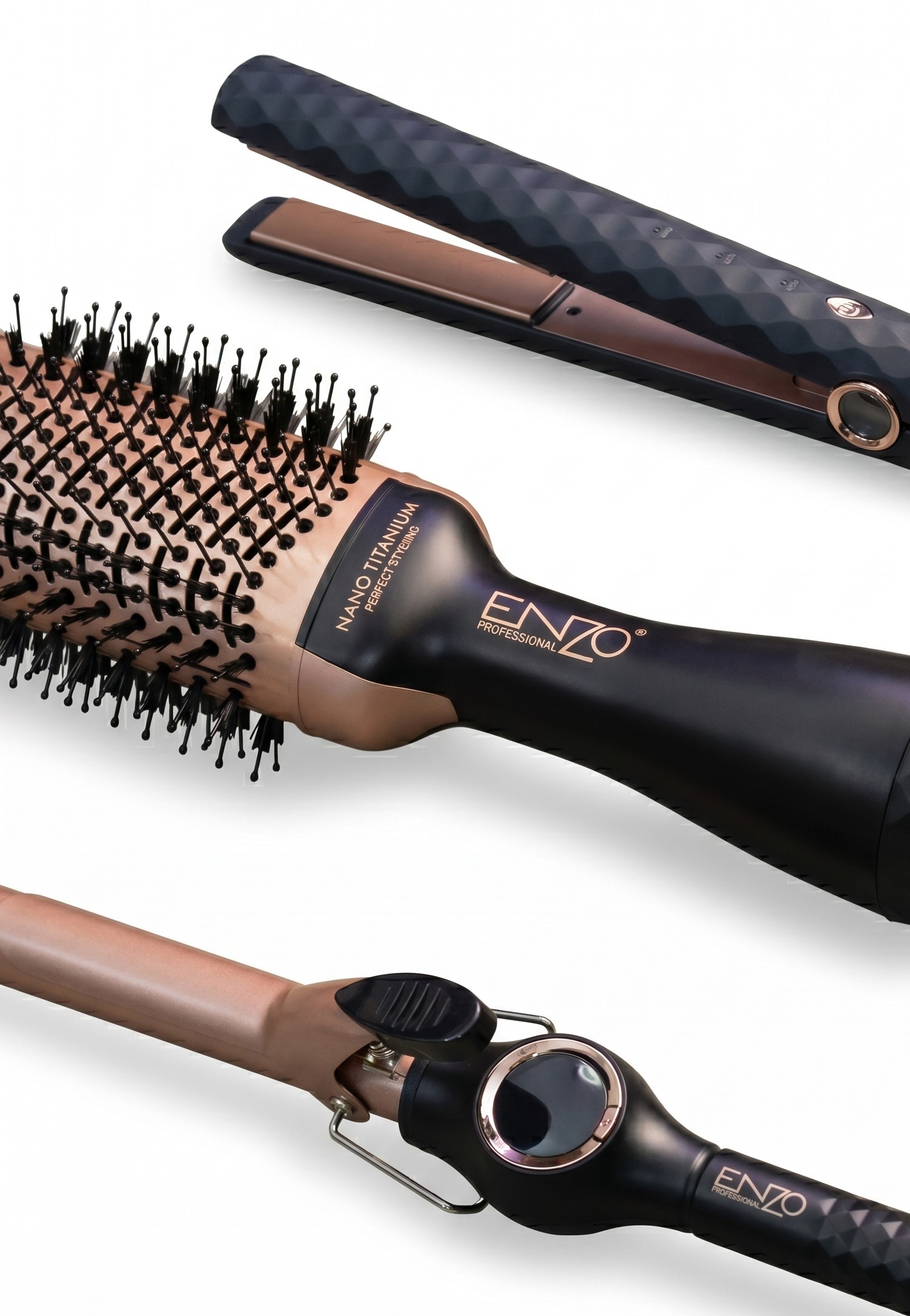 ✨💇‍♀️ طقم تصفيف الشعر الحراري 3 × 1 💇‍♀️✨ 1